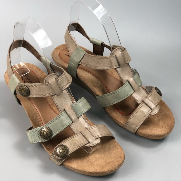 Rockport Cobb Hill Collection Harper Wedge Sandals - Picture 9 of 14